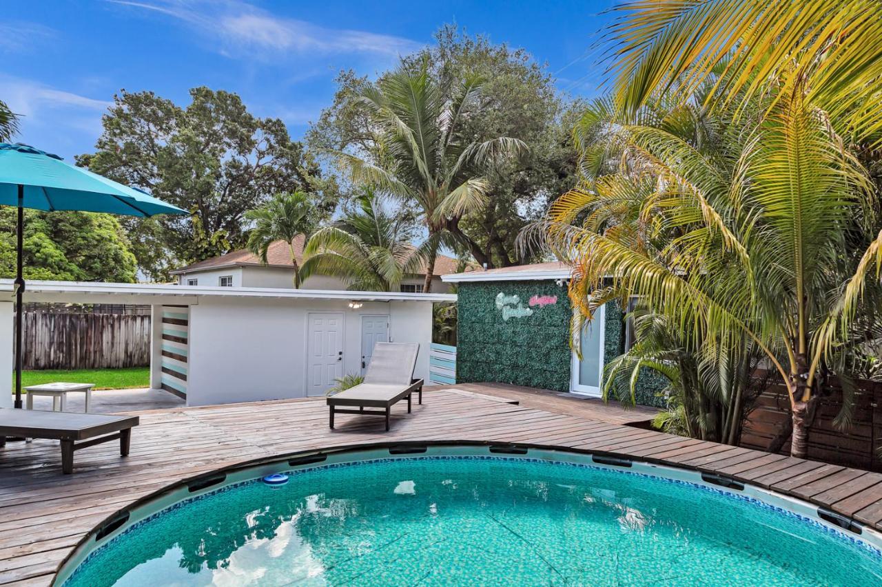 Welcome To Paradise! Secluded 4 Bed, 3 Bath, Pool Fort Lauderdale Exteriér fotografie